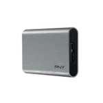 SSD externe Elite PNY - USB 3.1, 960 Go, 420Mo/s, Gris (Via 24€ sur le compte de fidélité)