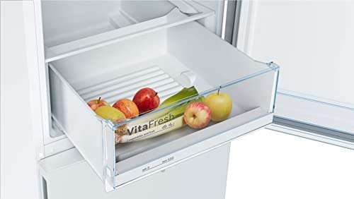 Réfrigérateur combiné pose-libre Bosch KGV33VWEAS - 286L, Blanc
