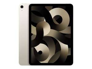 Tablette Apple iPad Air 5 (2022) - Wi-Fi, 64 Go, Couleur Lumière stellaire