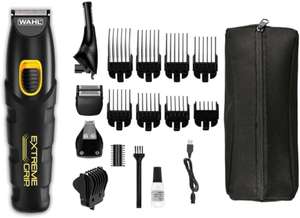 Tondeuse à barbe & corps Wahl Extreme Grip Advanced - 5 têtes interchangeables, sabots 0.2>25mm