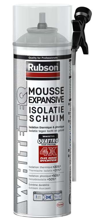 Mousse Expansive Isolation Thermique et Phonique Blanche - 500 ml –