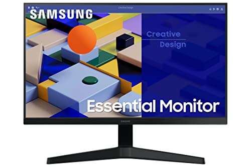 Ecran PC 24" Samsung Monitor S31C (S24C312) - 1920x1080 (Full HD), IPS, 75 Hz, 5 ms, FreeSync, D-Sub, HDMI, Flicker Free