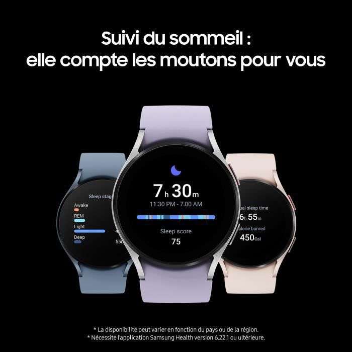 Smartphone 6.7" Samsung Galaxy Z Flip 4 - 128 Go + Montre connectée Samsung Galaxy Watch 5 (via 50€ d’ODR + 47€ en cagnottage)