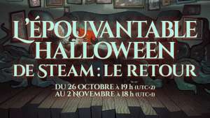 Sélection de jeu Steam en Promotion pour L'Épouvantable Halloween de Steam : le retour (Dématérialisé - Steam)