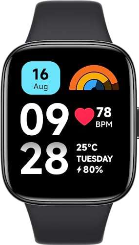 Montre connectée Xiaomi Redmi Watch 3 Active Bracelet Noir