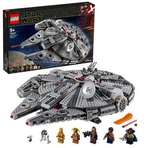LEGO Star Wars 75257 Faucon Millenium, Maquette à Construire avec Figurines (25% remboursés en cagnotte pour les CDAV)