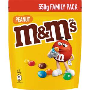 2 Paquets de M&M'S Peanut - 2 x550g
