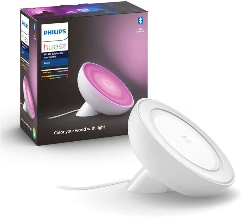 Lampe Connectée Philips Hue Bloom V4 - Compatible Bluetooth/ZigBee, 500 Lumens