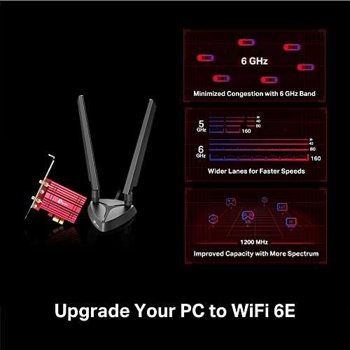 Carte Réseaux PCI-Express Wifi 6 TP-Link Archer TX3000E + Bluetooth 5