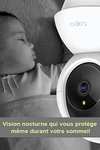 Caméra de Surveillance TP-Link Tapo C200 - FHD, WiFi intérieure 360° , Détection de personne, Vision Nocturne