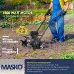 Motobineuse électrique MASKO 1 500 Watts | 40 cm de Largeur de Travail, 20 cm de Profondeur de Travail (vendeur tiers)