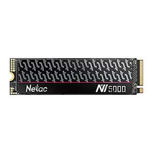 SSD interne M.2 Netac NV5000 - 2 To, NVMe 1.4, PCIe 4.0, jusqu'à 4800 Mo/s (vendeur tiers - via coupon)