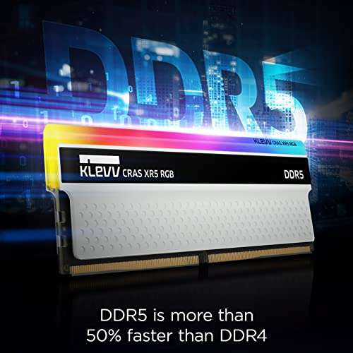 Kit de RAM Klevv Cras XR5 RGB - 32Go (16Go x2) 6000 MT/s, CL40