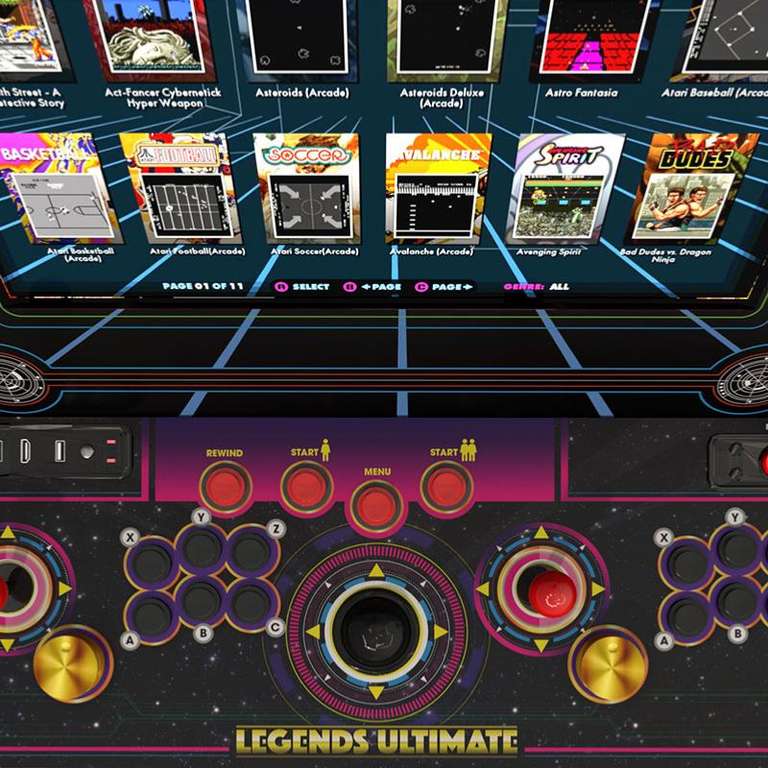 Borne D'arcade Legends Ultimate - 300 Jeux