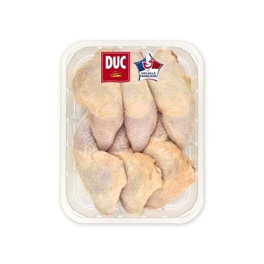 Cuisses de poulet avec partie de dos DUC 2kg