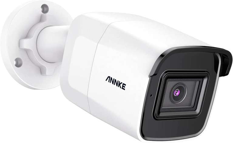 Caméra de surveillance PoE ANNKE C800 - 4K, 8 MP, IP67, Vision nocturne EXIR 2.0, Micro avec réduction de bruit, Compatible ONVIF & RTSP