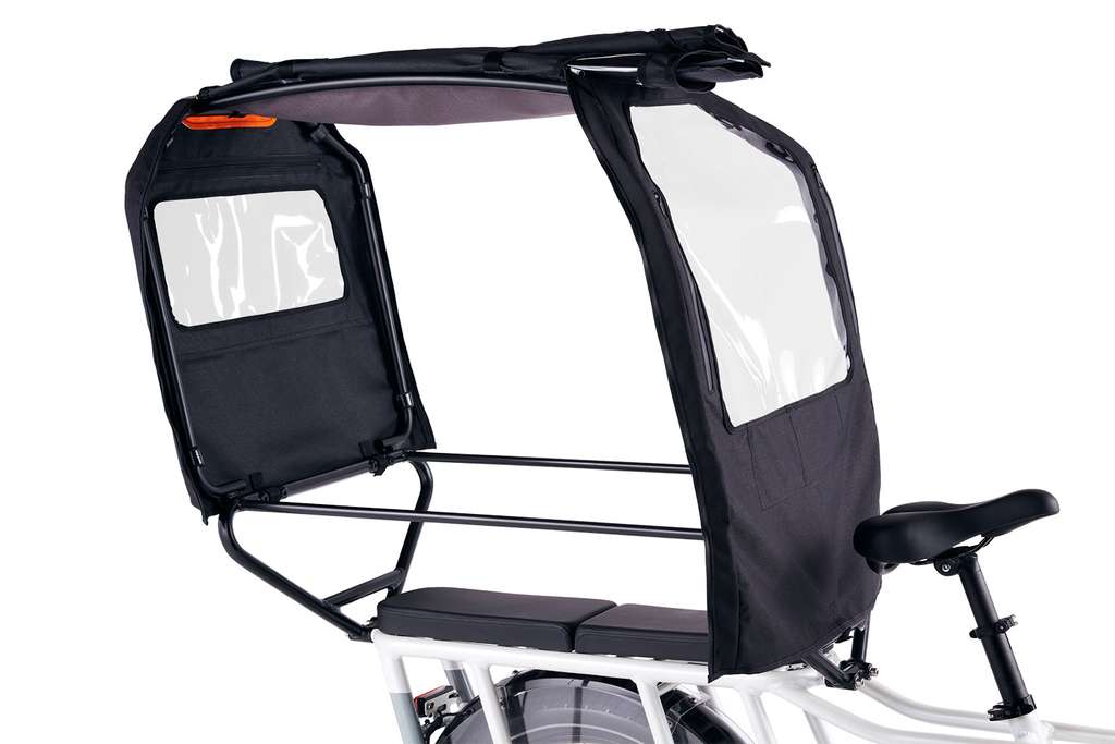 Bâche de pluie pour vélo longtail (compatible Radwagon et R500En) -  radpowerbikes.eu –