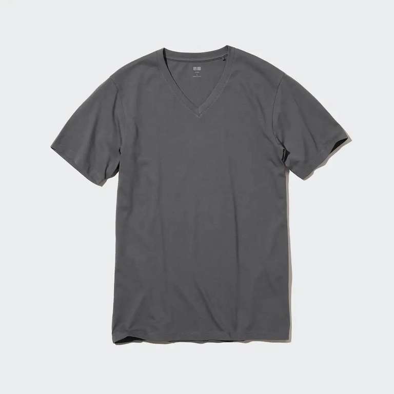 T-shirt 100% coton Supima Col V - Taille XXS, divers coloris