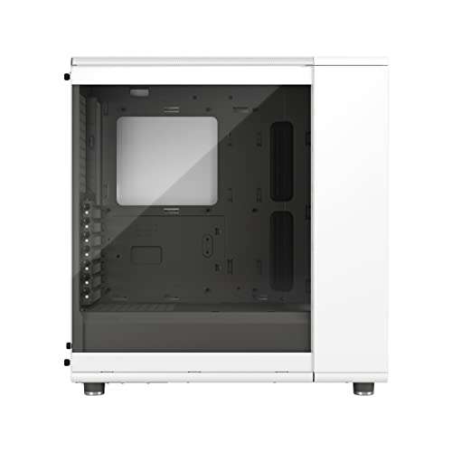Boîtier PC Fractal Design North Chalk White Tempered Glass Clear