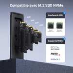 Boîtier M.2 SSD NVMe UGREEN (via coupon - Vendeur Tiers)