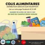 Distribution Gratuite de Colis Alimentaires pour les étudiants - Reims (51)