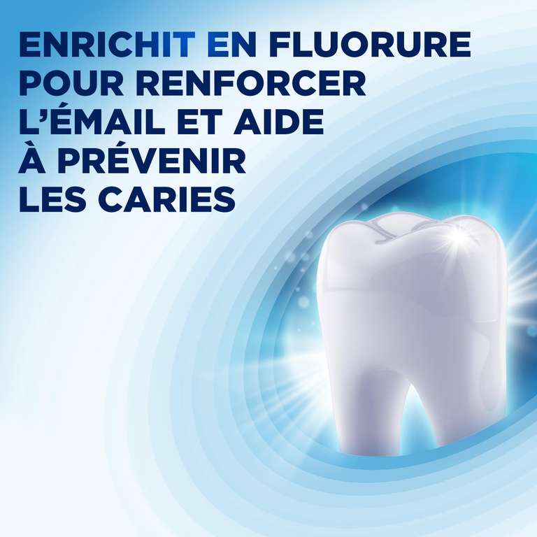Lot 4 tubes dentifrice Aquafresh Triple Protection Menthe Fraîche (via coupon et prévoyez et économisez)