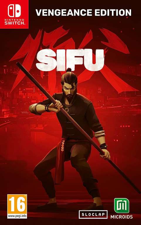 SIFU : Vengeance Edition sur Nintendo Switch (Jeu + Steelbook + Digital Soundtrack + Artbook + Lithographies)