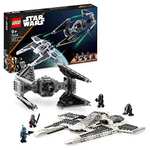 Jeu de Construction Lego Star Wars (75348) - Le Chasseur Fang Mandalorien Contre le TIE Interceptor (via coupon)