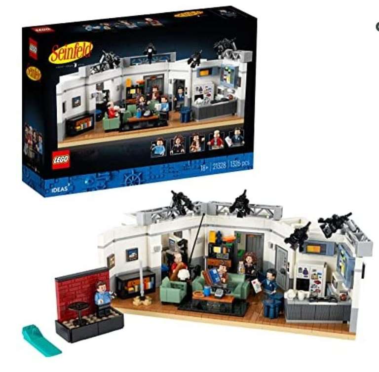 Jouet Lego Ideas Appartement de Seinfeld - 21328 (1326 pièces)