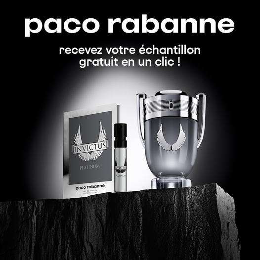 Échantillon gratuit Invictus Platinum de Paco Rabanne pour homme