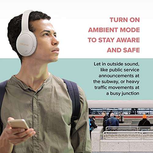 Casque audio sans-fil avec réduction de bruit active Creative Zen Hybride - autonomie 27H (Via coupon - vendeur tiers)