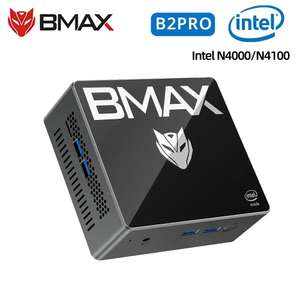 Mini PC BMAX B2 Pro - Intel N4000, 8 Go Ram, 256 Go, Windows 11 PRO (EU)