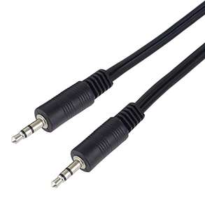 Cable audio Jack male vers male PremiumCord - 3.5 mm, 3m, blindé