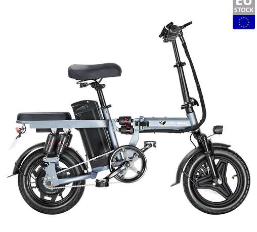 Vélo électrique Honeywhale S6 Pro 14" - 350W, Vitesse max. 25 km/h, 48V/15Ah, Autonomie 45-55km