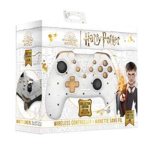 Manette sans fil Freaks & Geeks Harry Potter pour Nintendo Switch - Câble 1M - Hedwige Blanc