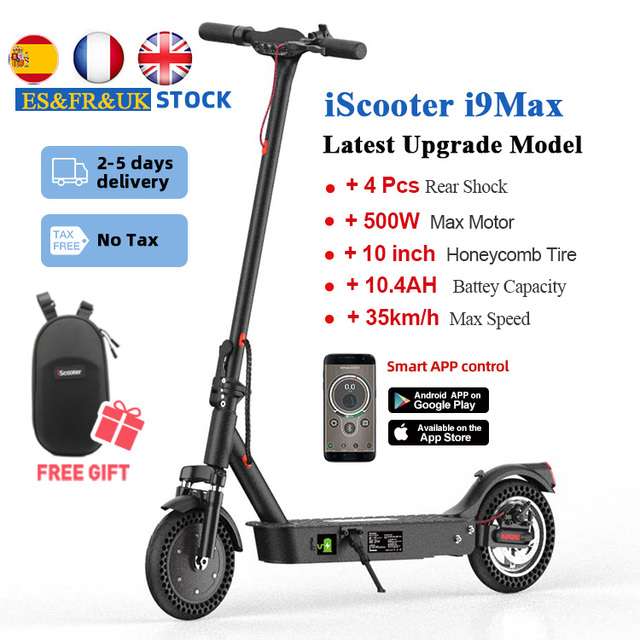Trottinette électrique iScooter i9 Max - 500W