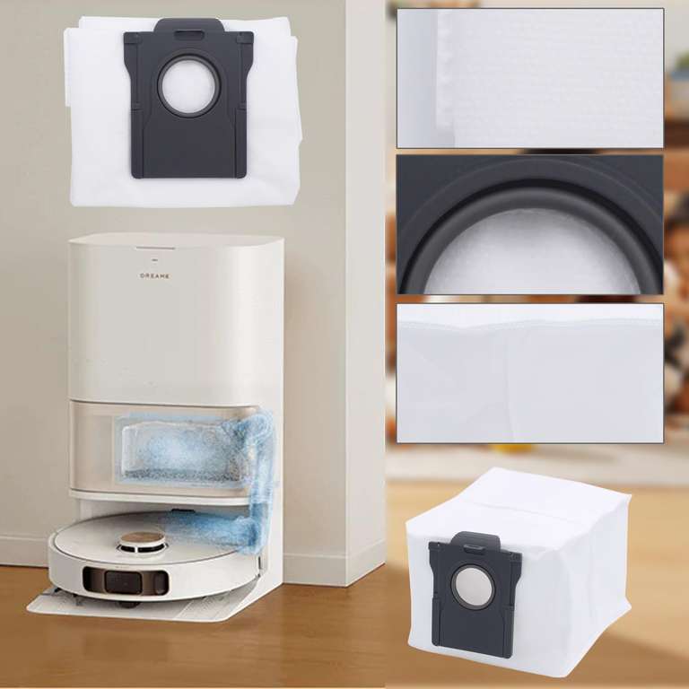 Set di spazzole principali di ricambio da 2 pezzi per aspirapolvere robot Dreame L10s Ultra/D10s plus/L20 Ultra/L10s Pro Ultra/L10s pro/X30 Ultra/L10s | Leroy Merlin
