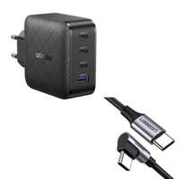 LENCENT Prise USB Secteur, Chargeur Multiprise 4 en 1 Prise avec 1