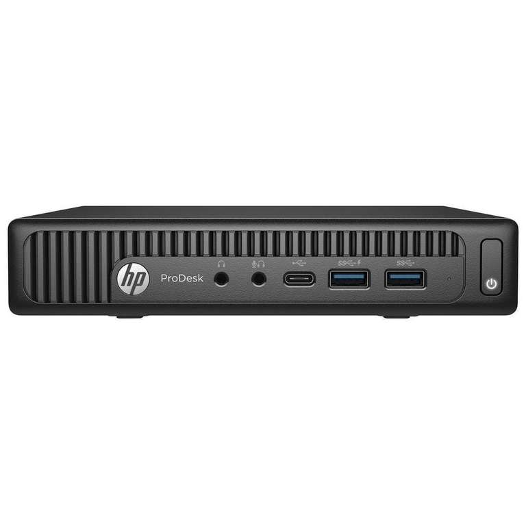 Mini-PC de bureau HP ProDesk 600 G2 DM - i5-6500T, RAM 8 Go, SSD 240 Go, Windows 10 (+ Clavier & Souris fournis) - Reconditionné
