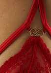 Sélection d'articles de lingerie Undiz en promotion - Ex : Soutien-gorge Sonaughtiz - Rouge orange (du XS au L)