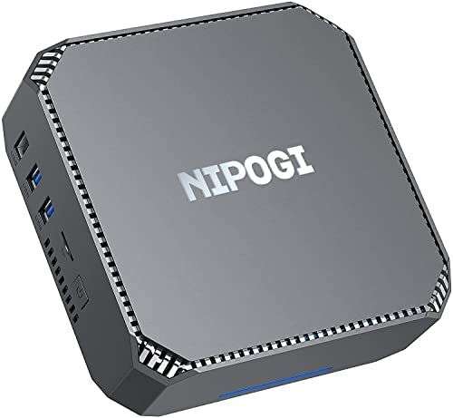 Mini PC NiPoGi - Celeron J3455, 6 Go RAM, 128 Go SSD, Windows 10 (vendeur tiers)