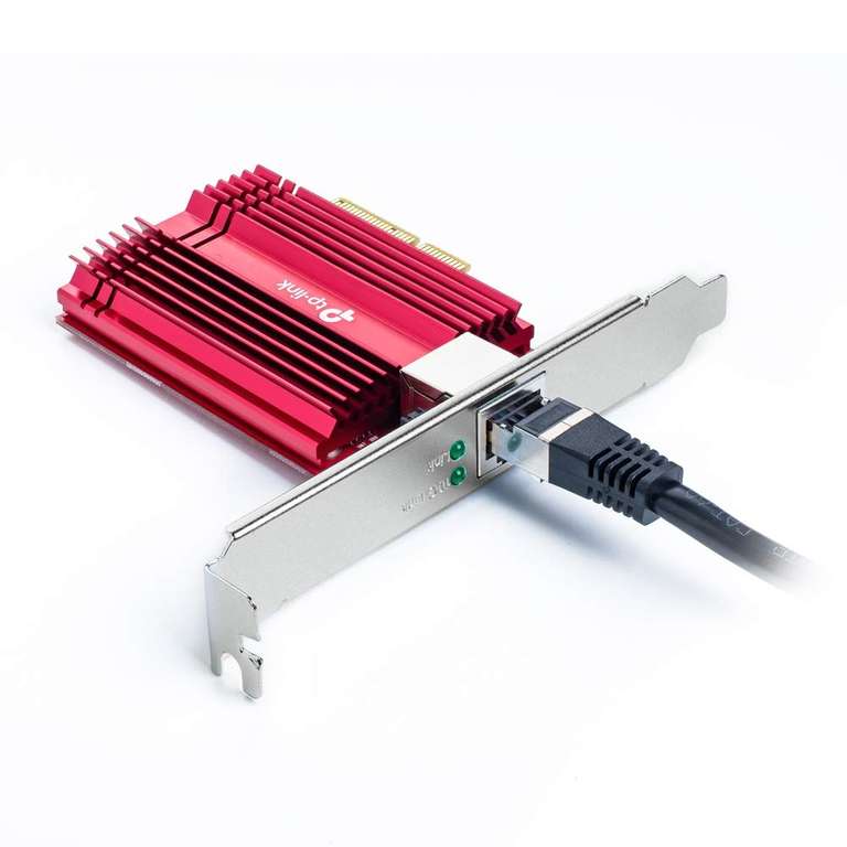 Carte PCIe TP-Link TX401 - 10Gbit/s avec câble ethernet CAT 6A inclus