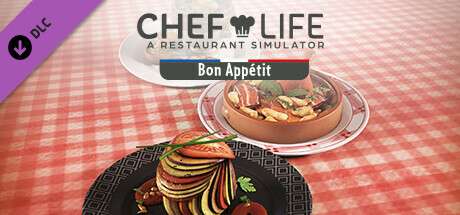 DLC Chef Life - Bon Appétit Pack gratuit sur PC (Dématérialisé)