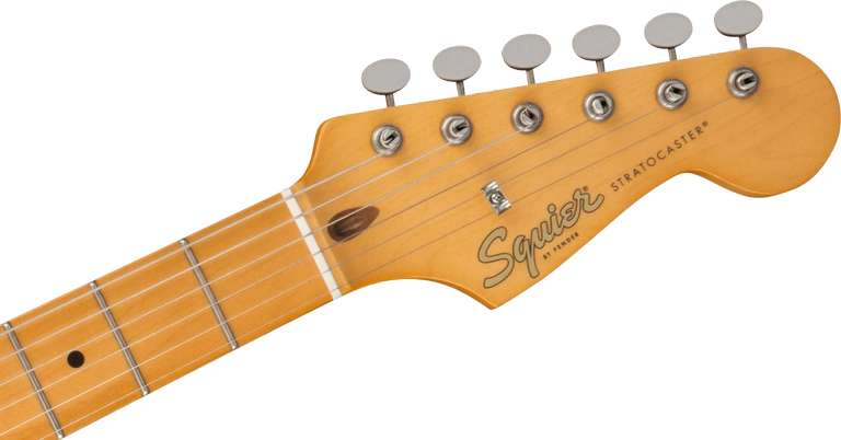 Guitare électrique Squier 40th Anniversary Stratocaster Vintage Edition Satin Seafoam Green