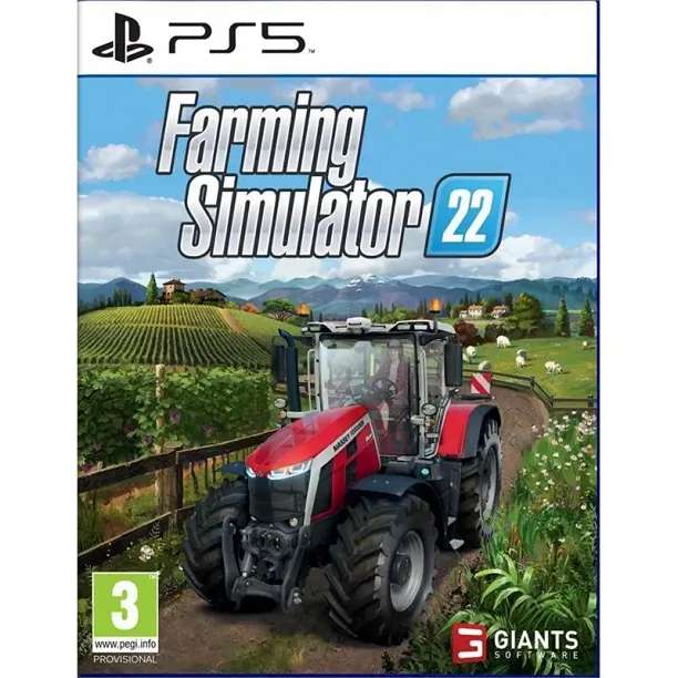 Farming simulator 22 sur PS5 (Dunkerque 59)