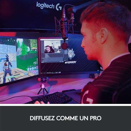 Webcam Logitech C922 Pro Stream (Retrait magasin)