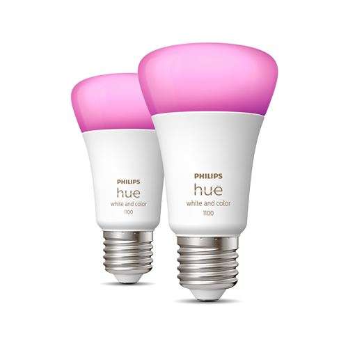 [Via APP] Pack Philips Hue - 2 ampoules Hue White and Color Ambiance + 1 Télécommande Tap Dial Switch (+0,70€ en RP) - Vendeur Darty