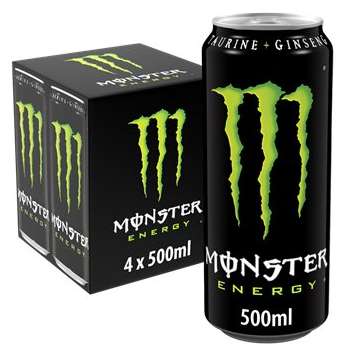 Lot de 8 cannette de Monster Energy - 8x50cl