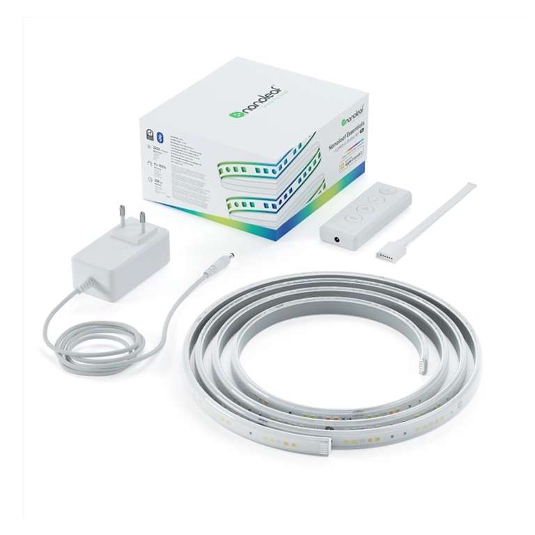 Kit de démarrage Nanoleaf Essentials Lightstrip - 2M, Compatible Apple HomeKit CODE PROMO : COPPING10