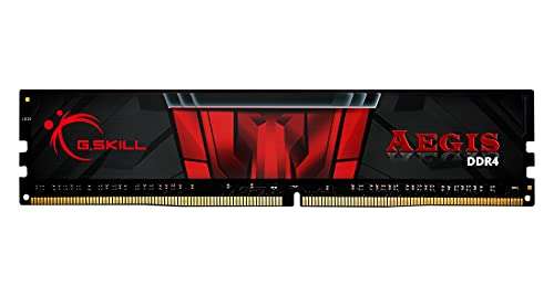 Kit Mémoire RAM G.Skill Aegis F4-3200C16D-32GIS - 32 Go (2x16), DDR4, 3200 MHz, CL16